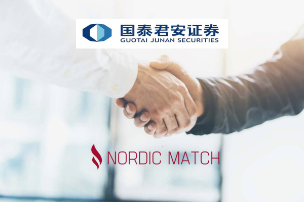 Nordic Match enters into strategic partnership with Guotai Junan Securities to market Nordic investment opportunities through Guotai Junan’s Chinese investor network